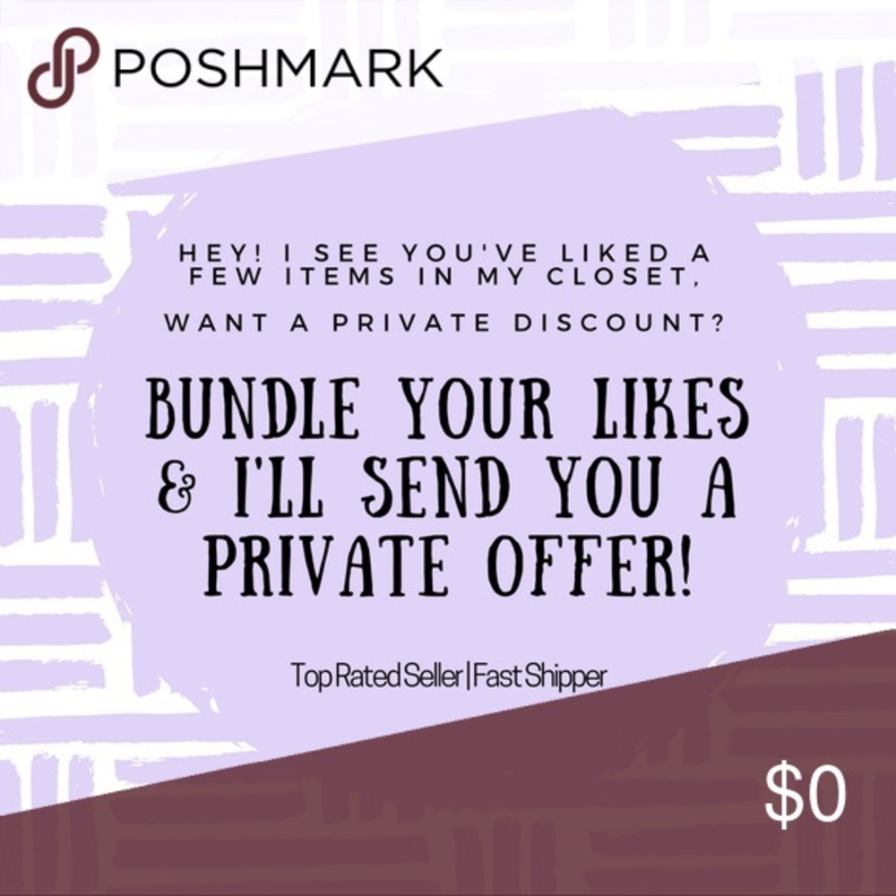 Private offers!!!!